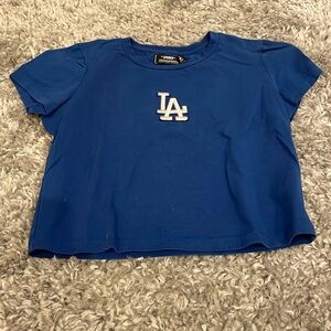 L.A. DODGERS Urban outfitters baby tee